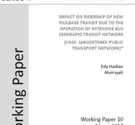 IMPACT ON RIDERSHIP OF NEW RAILBASE TRANSIT DUE TO THE OPERATION OF EXTENSIVE BUS SEMIRAPID TRANSIT NETWORK (CASE STUDY: JABODETABEK PUBLIC TRANSPORT NETWORK)